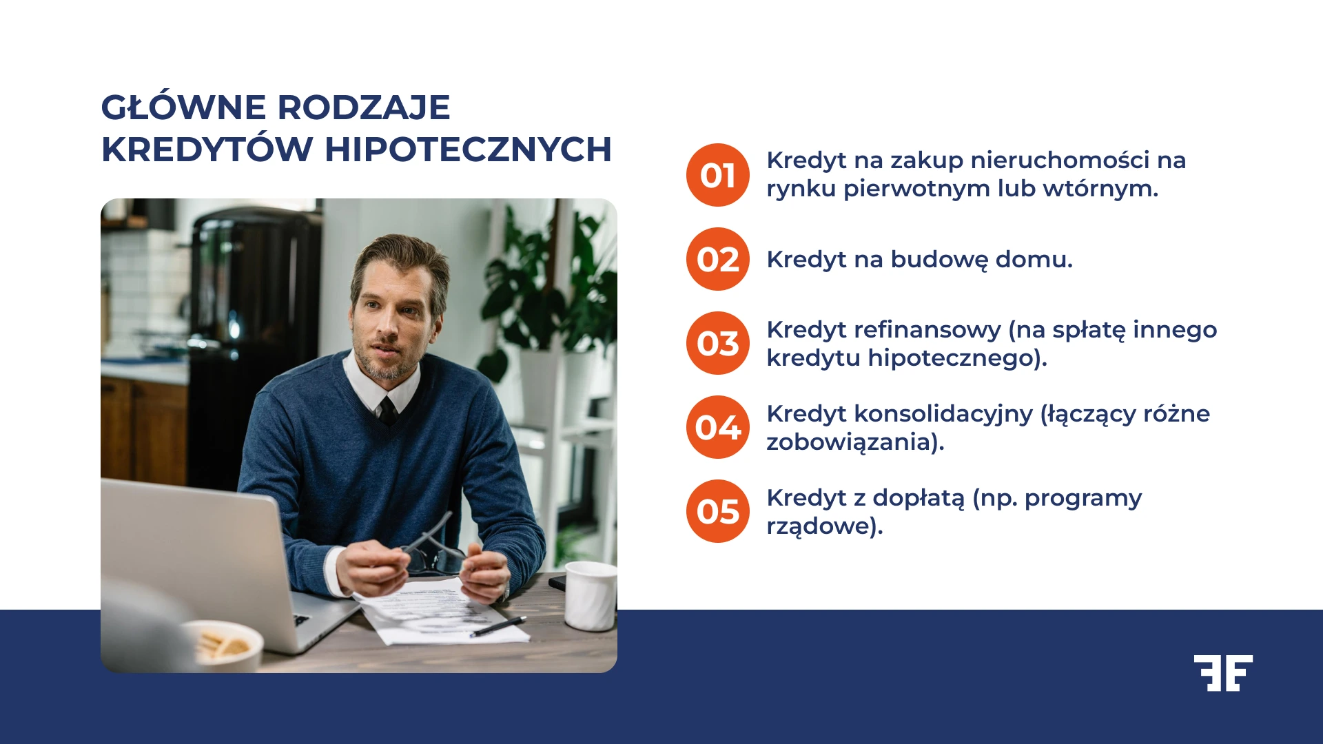 Główne rodzaje kredytów hipotecznych