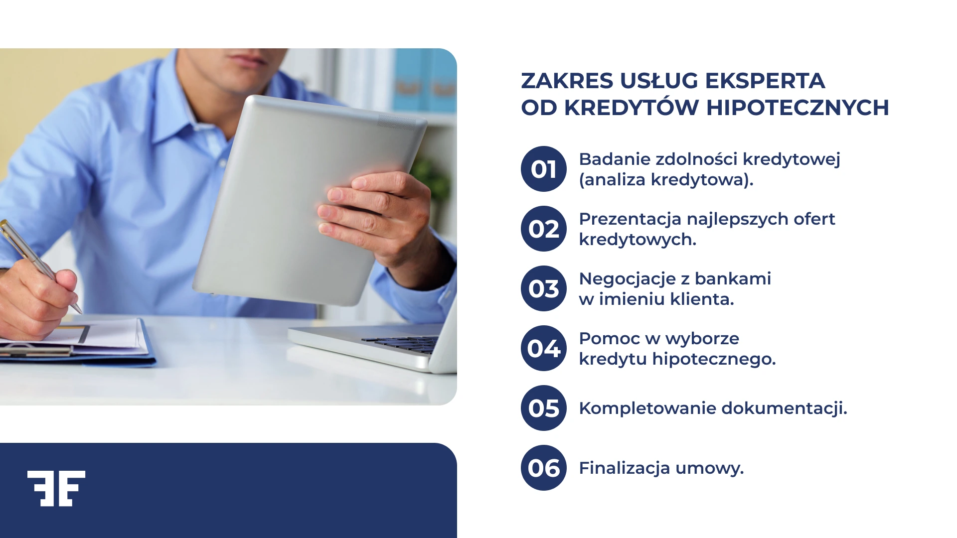 Zakres usług eksperta od kredytów hipotecznych