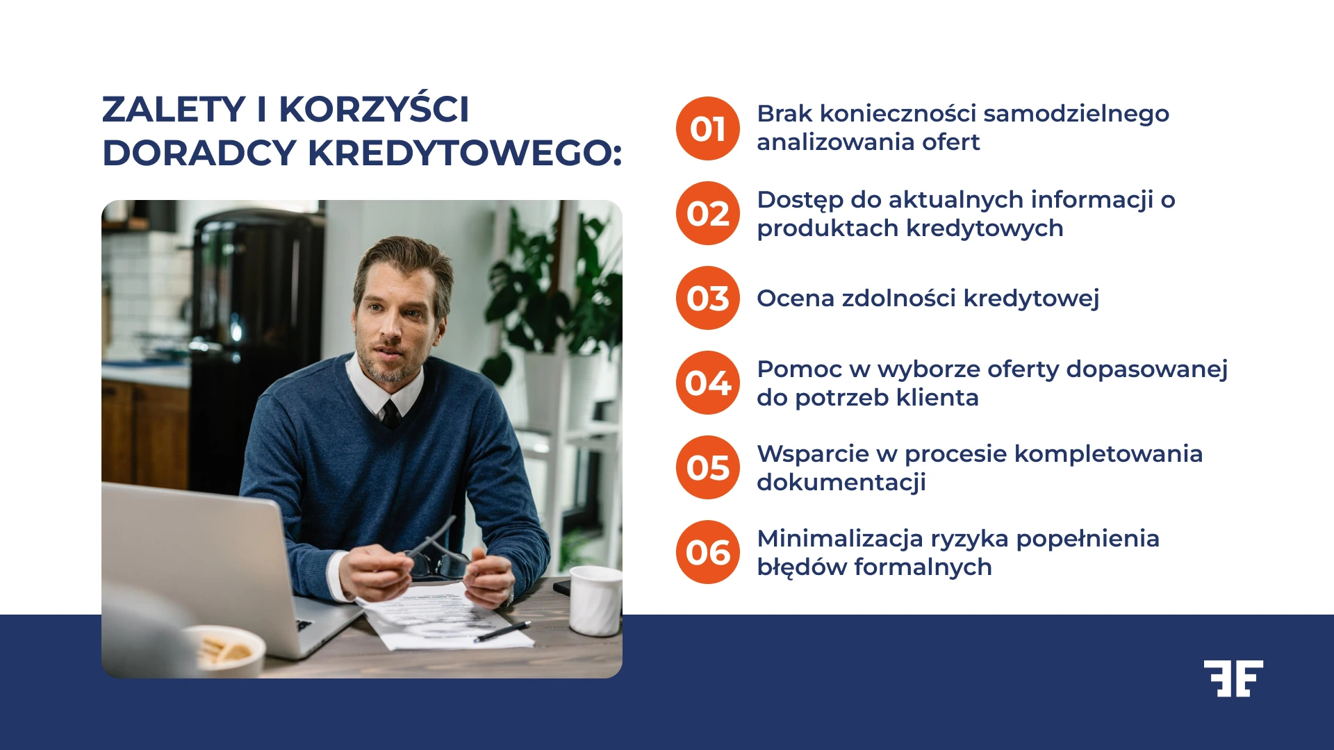 Advantages and benefits of a credit advisor