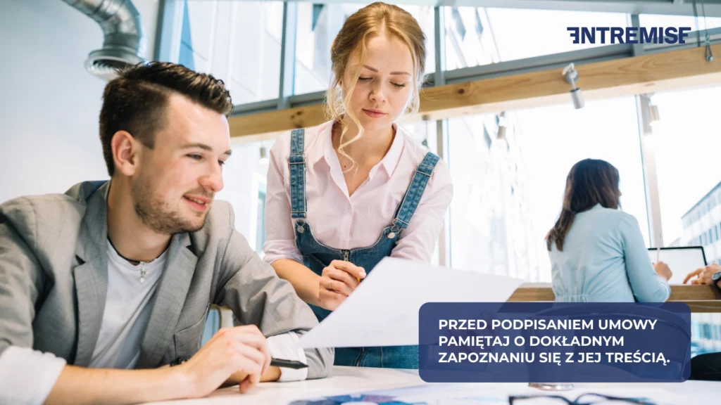 Przed podpisaniem umowy