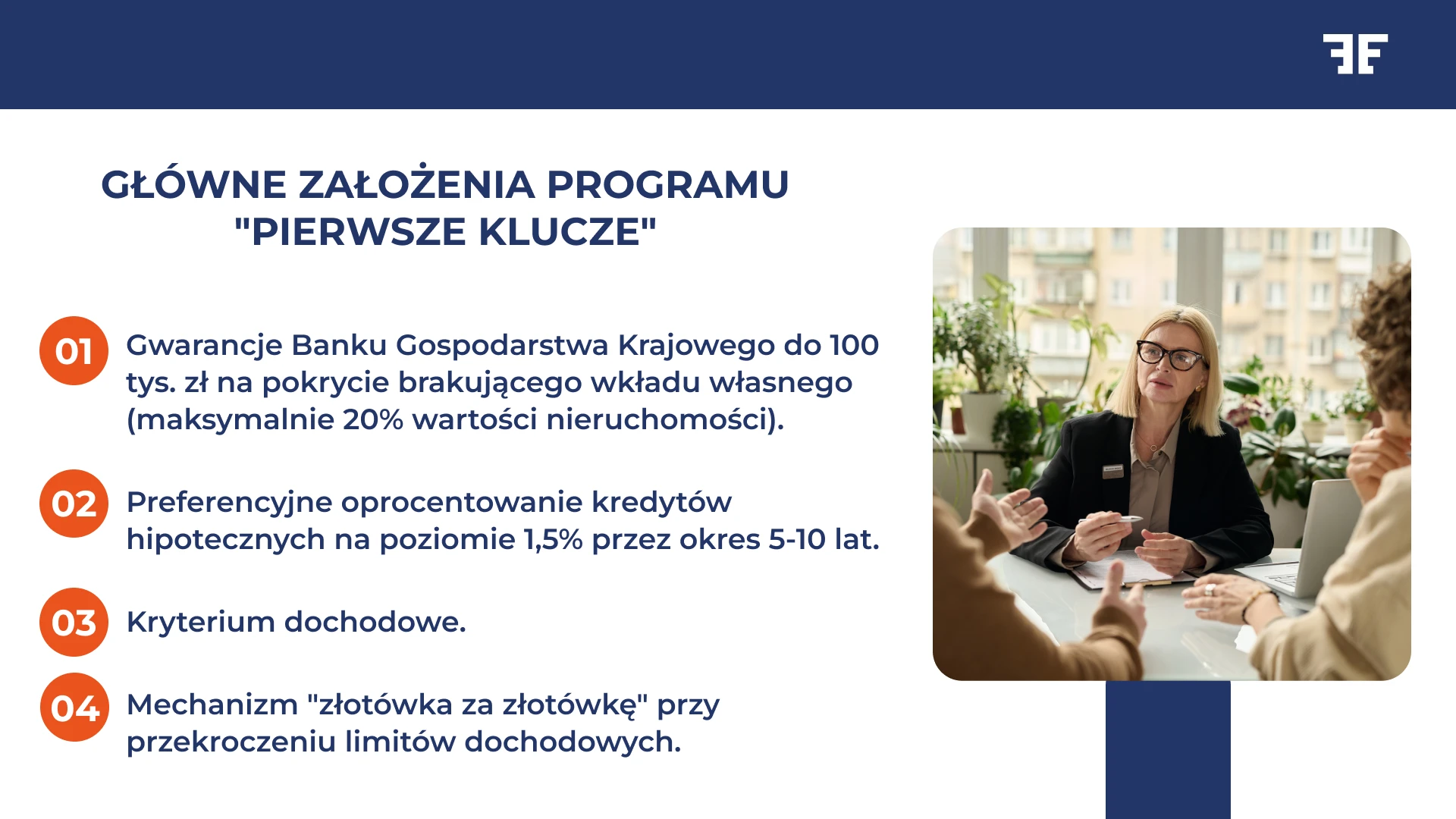 Główne założenia programu "Pierwsze klucze"
