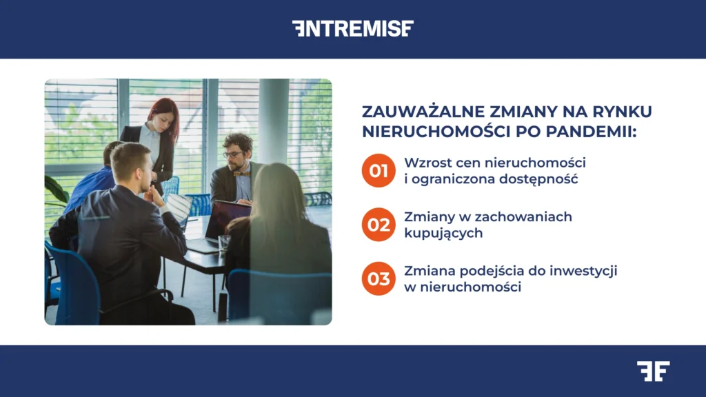 Zauważalne zmiany na rynku nieruchomości po pandemii