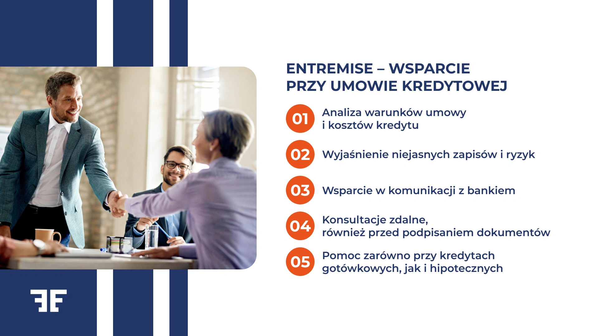 Entremise – wsparcie przy umowie kredytowej