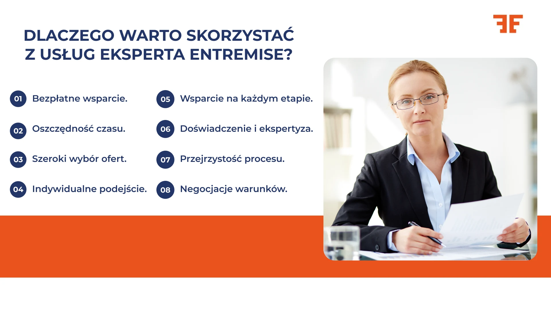 Dlaczego warto skorzystać z usług naszego eksperta Entremise?