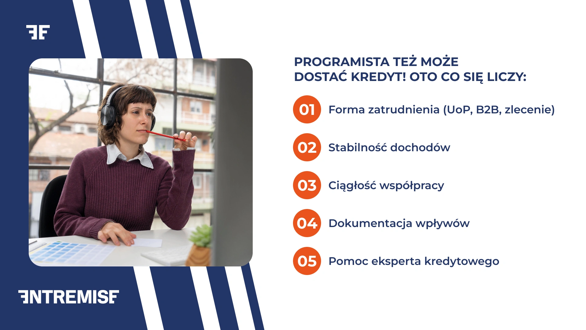 Programista też może dostać kredyt. Oto co się liczy