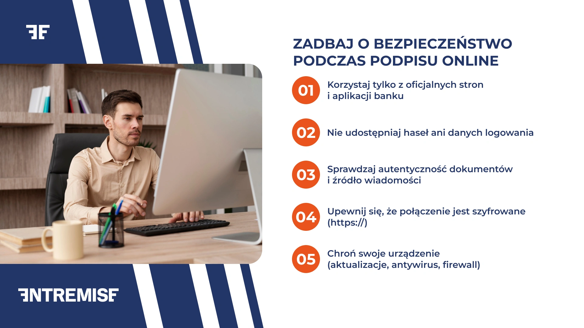Zadbaj o bezpieczeństwo podczas podpisu online