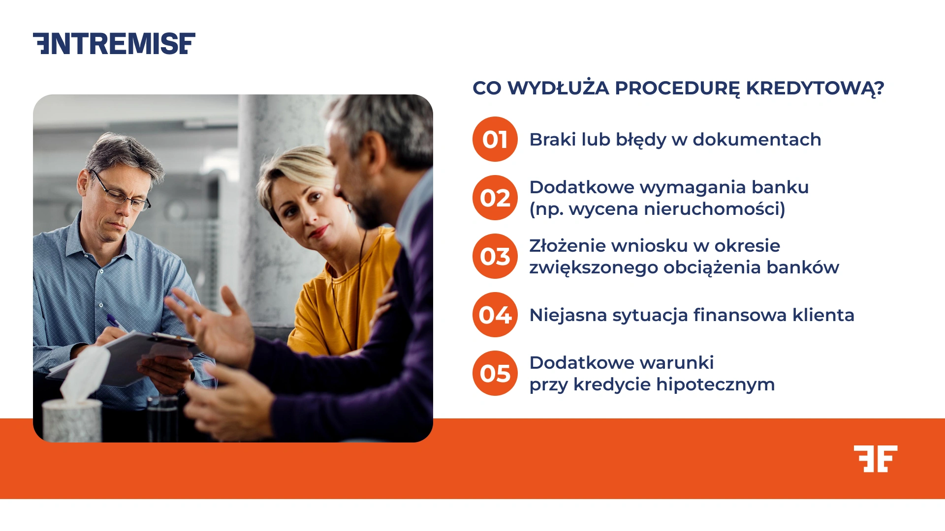 Co wydłuża procedurę kredytową?