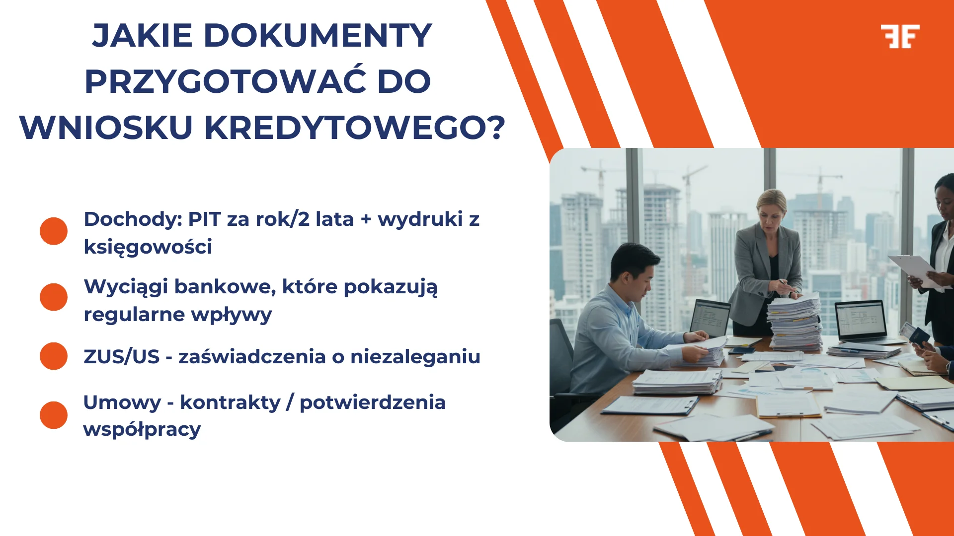 Jakie dokumenty przygotować do wniosku kredytowego?