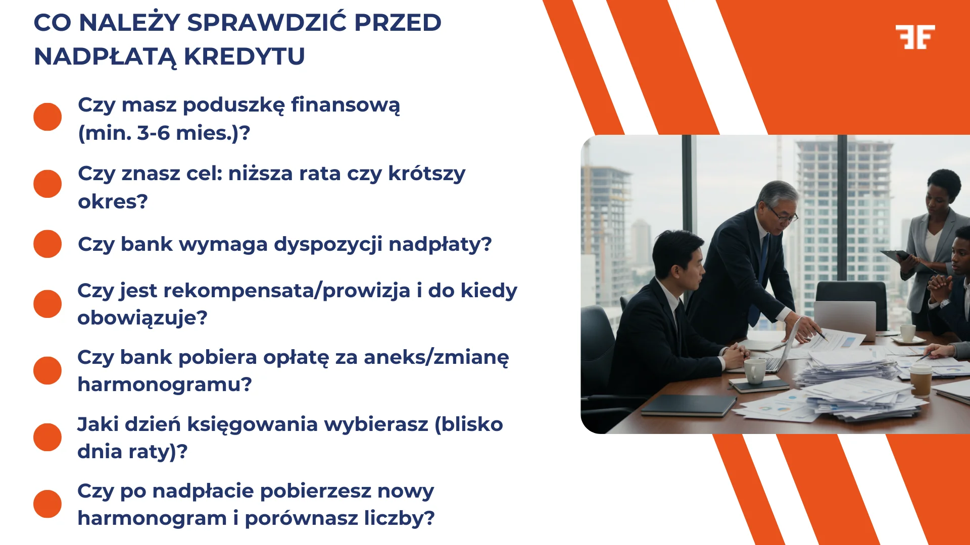 Co należy sprawdzić przed nadpłatą kredytu?