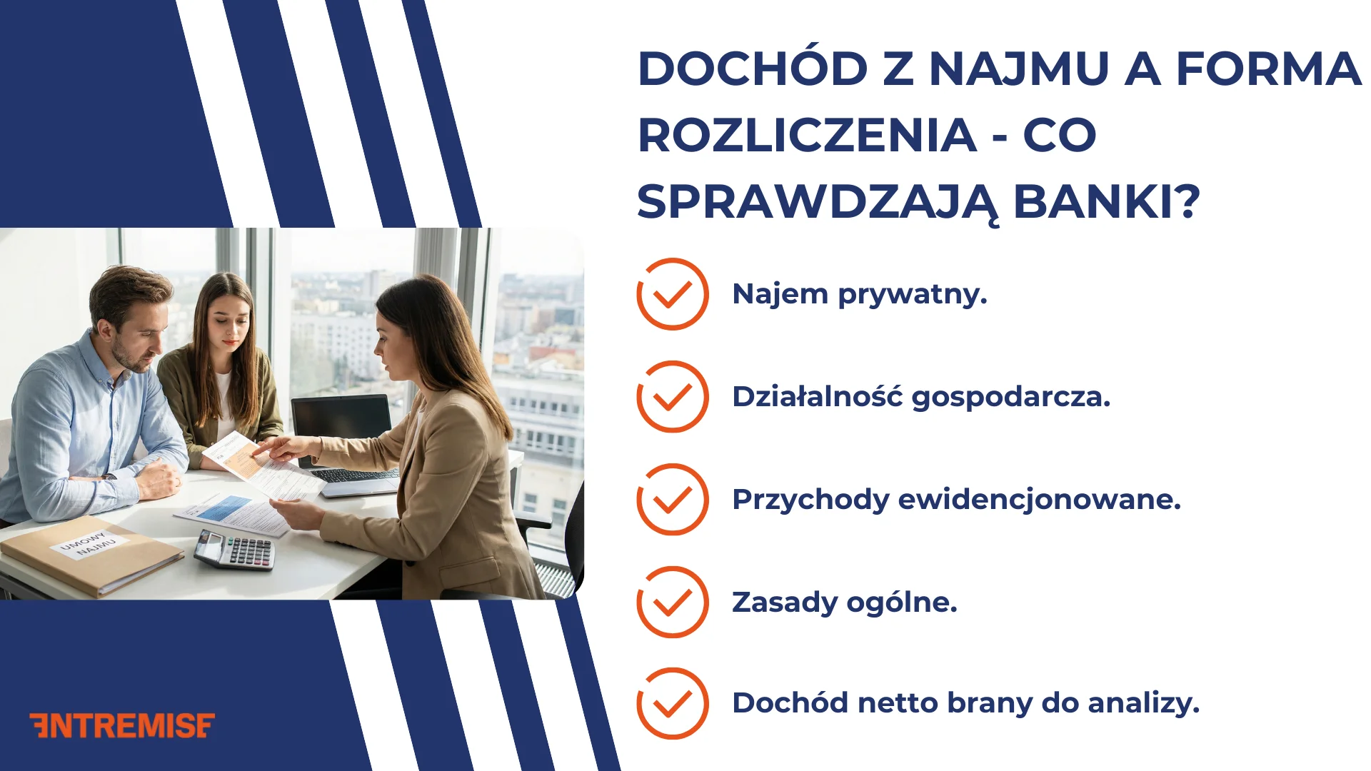 Dochód z najmu a forma rozliczenia – co sprawdzają banki?